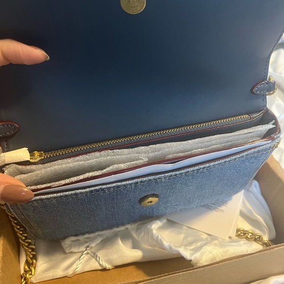 SOLD Coach Hayden Crossbody AND Dinky Chain Strap in Old Brass. - Picture 2 of 9